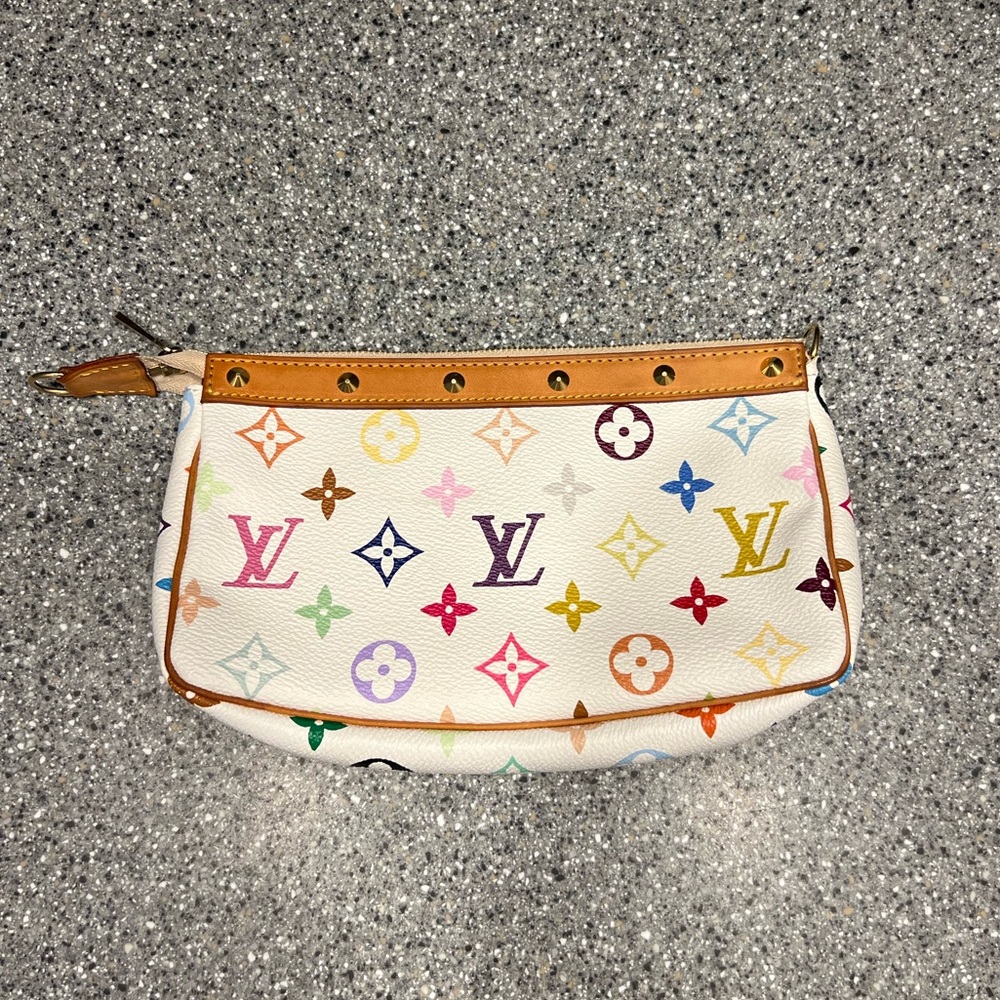 LOUIS VUITTON Pochette Accessoires Monogram Multicolor - 💯 AUTHENTIC